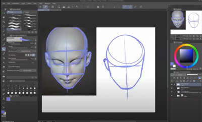 Coloring Skin Picture